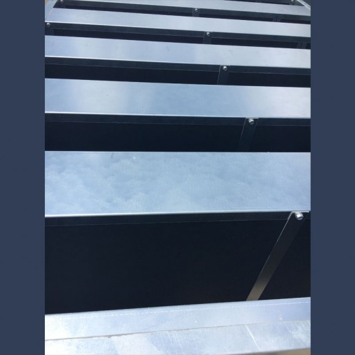 Acoustic baffles for industrial use - customizable