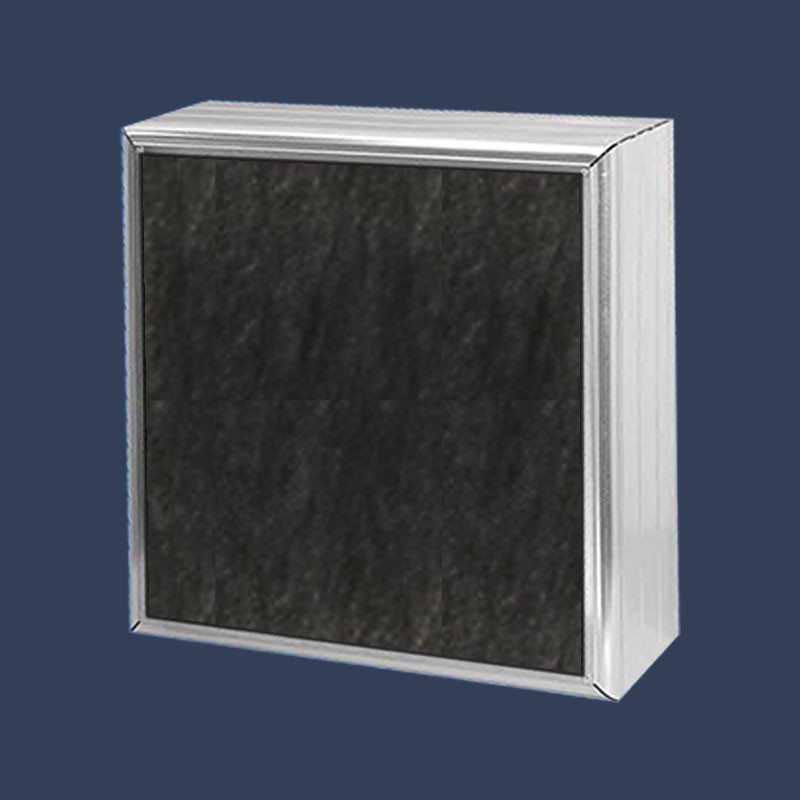 Acoustic baffles with glass cloth