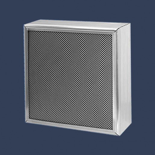 Acoustic baffles with expanded metal