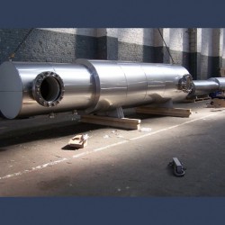 Silencieux cylindrique d'échappement 50dBA - fabrication