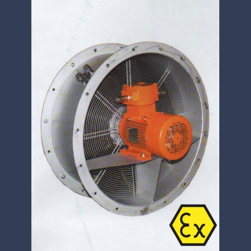 Axial fan Aeib HDO type motor side ATEX