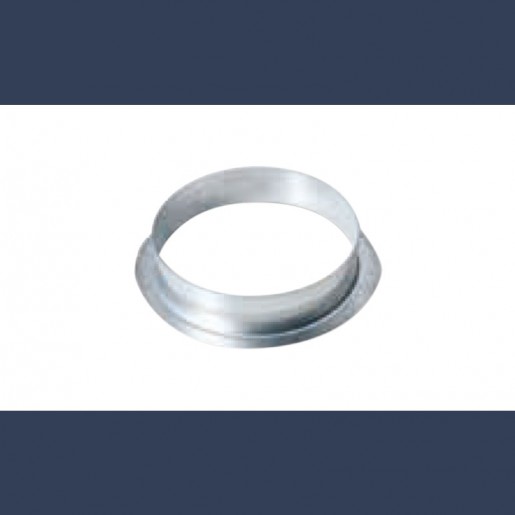 galvanized horizontal circular connector 90°