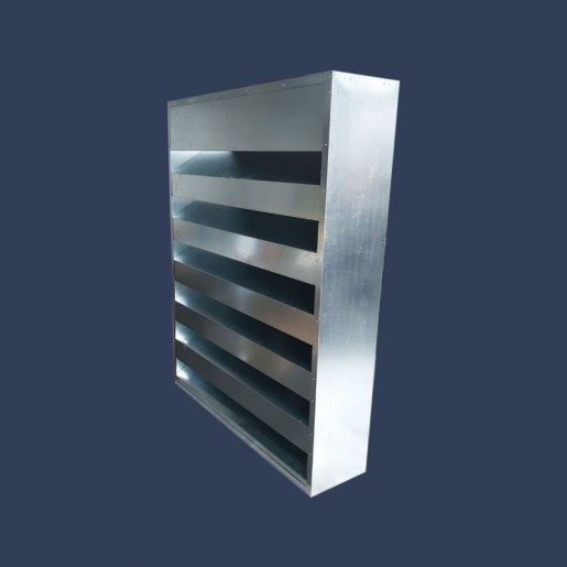 soundproof acoustic grille made of galvanized steel