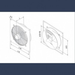  Square plate fan sketch