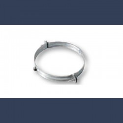 Fixing collar for circular duct