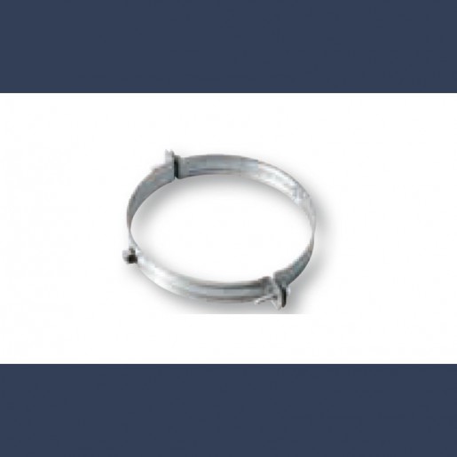 Fixing collar for circular duct