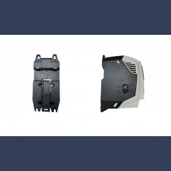 fixation arrière du variateur sur rail DIN