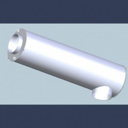 compact radial silencer sketch1
