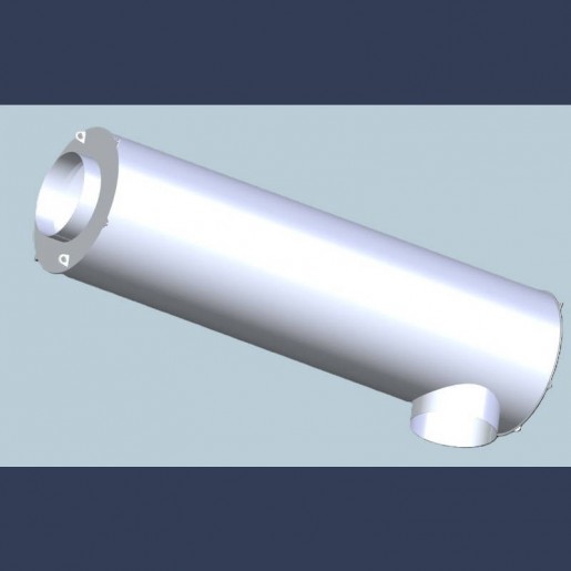 compact radial silencer sketch1