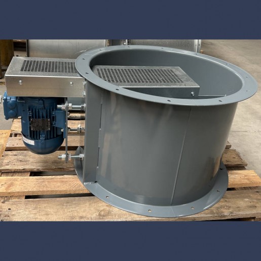 Ventilateur hélicoide haute température moteur hors flux