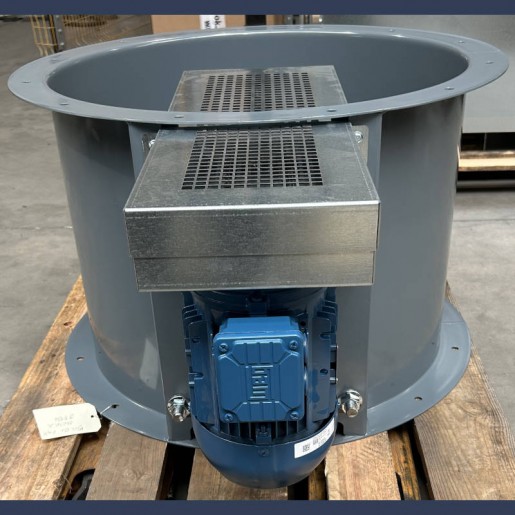 Ventilateur hélicoide haute température moteur hors flux
