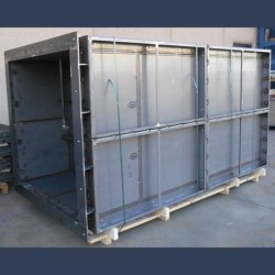Insulated duct for combustion gas exhaust