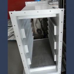 Customized casing for splitter silencer 
