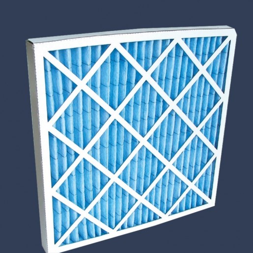 Cellule filtrante polyester cadre cartonné
