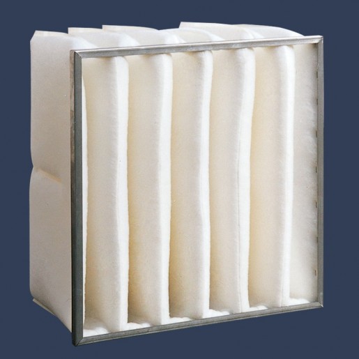 Polyester bag filter galvanized frame