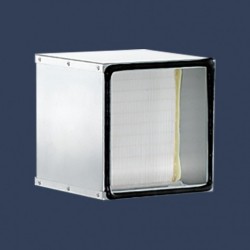 Galvanized frame filter