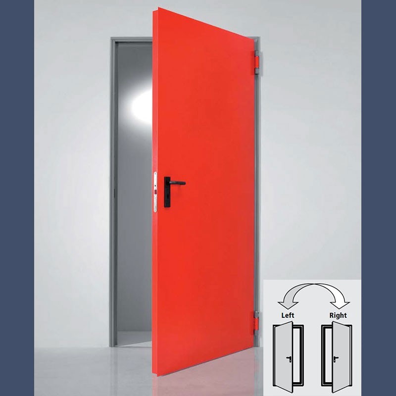 Insulated multipurpose door (double door variant has reversible leaves)