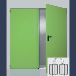 standard multipurpose door (double door variant has  reversible leaves)